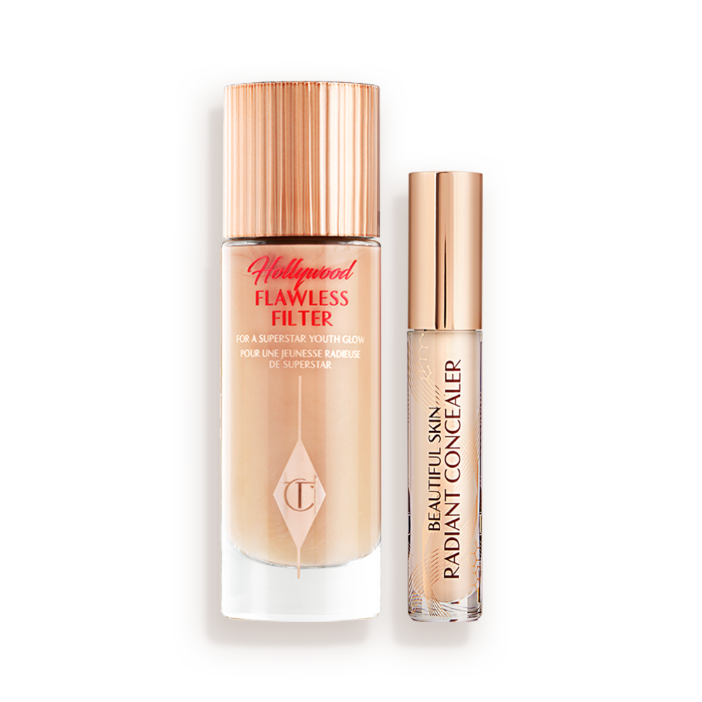 HOLLYWOOD FLAWLESS RADIANT GLOW DUO - FACE KIT